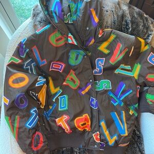 Louis Vuitton x NBA Letter Blouson Jacket Sz 46